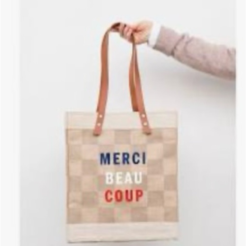 ISO this Apolis x Clare V Merci Beau Coup tote bag